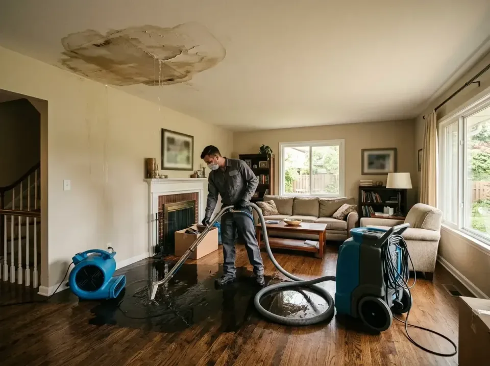 attic-pipe-burst-ceiling-drip-008 — frequently asked questions, Water Damage Restoration & Carpet Care in Pocasset, MA